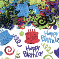 Confetti Happy Birthday Multi Colour